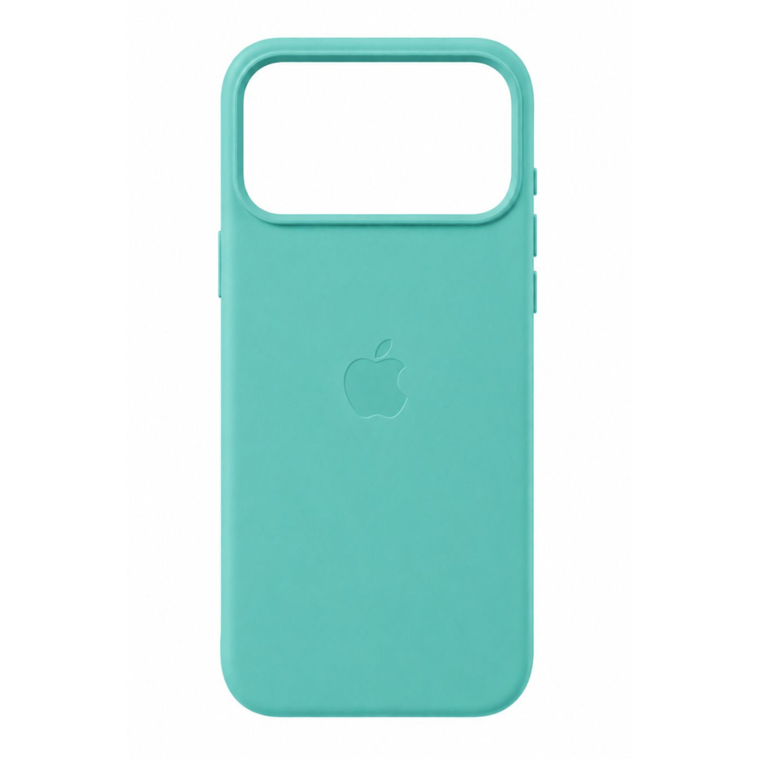 Estuche Iphone 17 Pro Cuerina Azul Con Magsafe