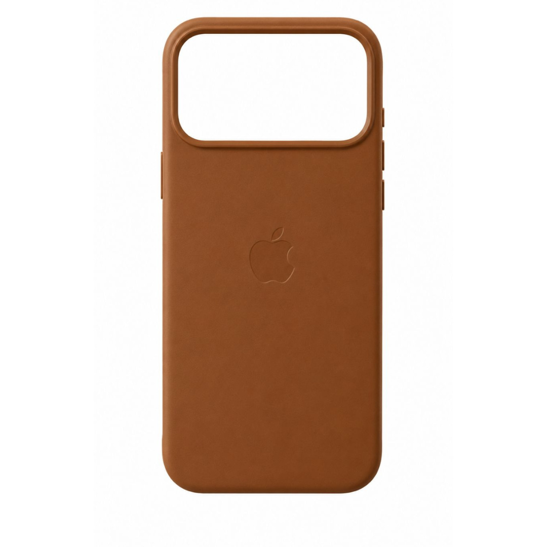Estuche Iphone 17 Pro Cuerina Cafe Con Magsafe