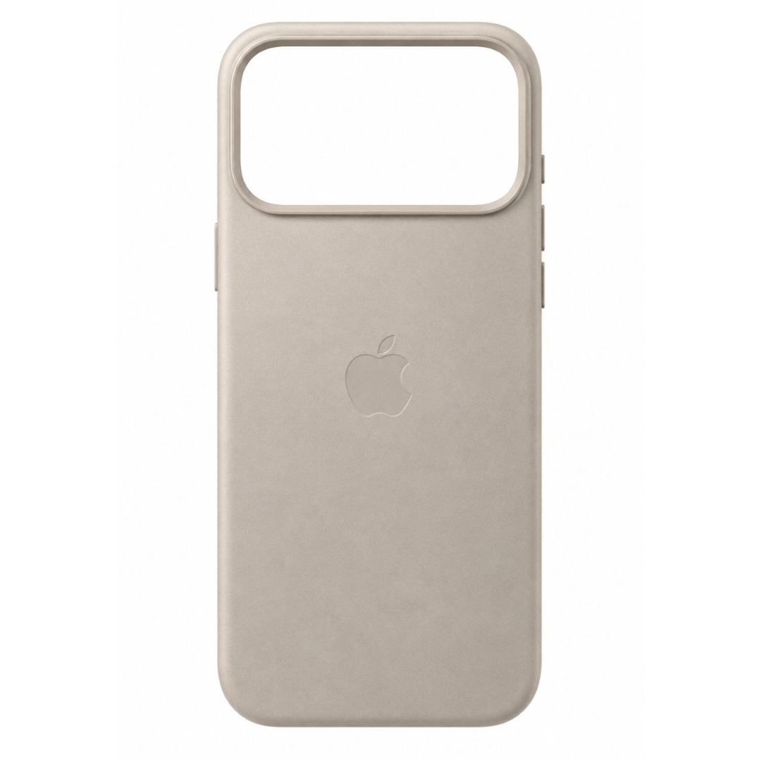 Estuche Iphone 17 Pro Cuerina Beige Con Magsafe