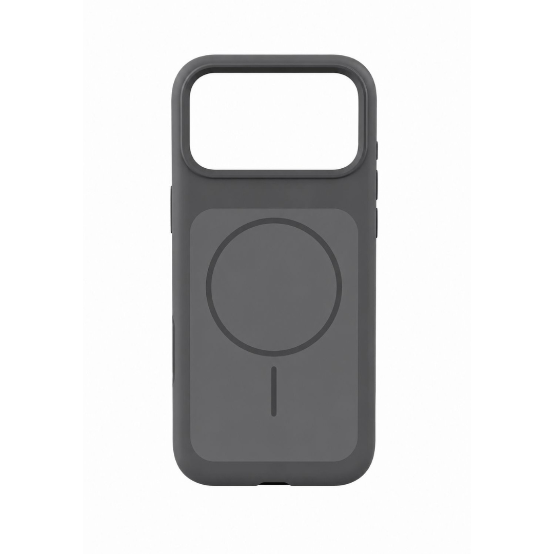 Estuche Iphone 17 Pro Max Silicona Luxe Gris