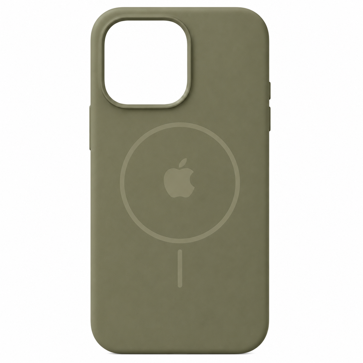 Estuche Silicona Magsafe Iphone 16 Pro Max Verde Claro