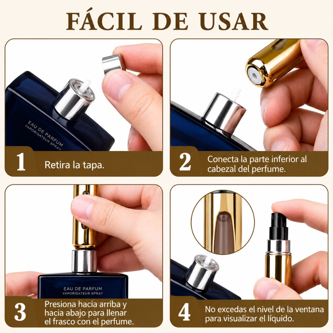 Perfumero Portátil Recargable