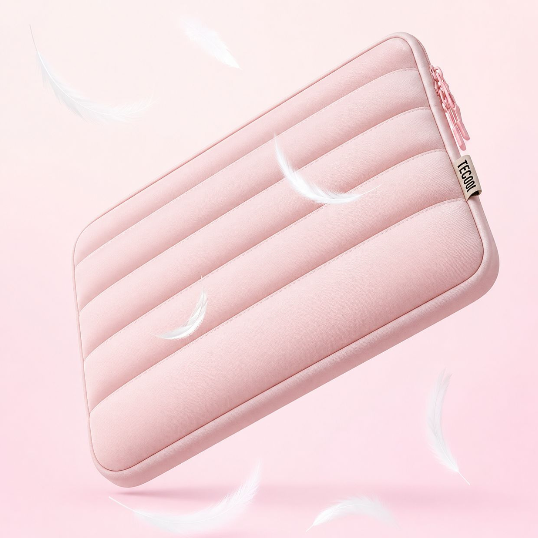 Funda Para Laptop Acolchada Rosada 14”
