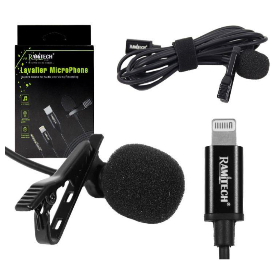 Lavalier Microphone with Full Sound Cable