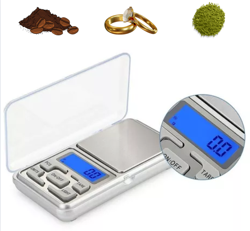 Gramera Balanza Digital De Bolsillo X500g