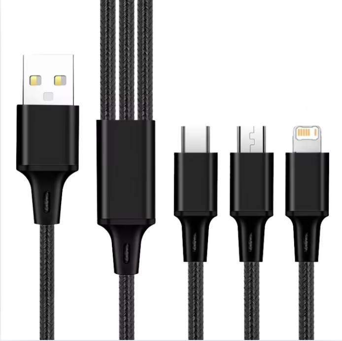 Cable De Datos Usb A Tipo C/lighting/v8