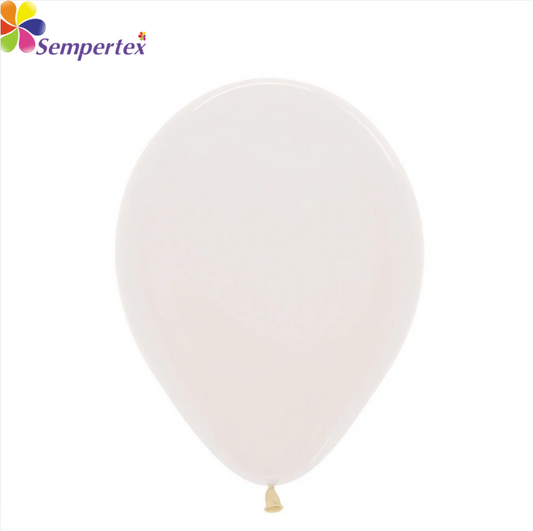 Globos Sempertex Bombas 50 Unidades Fashion Blanco