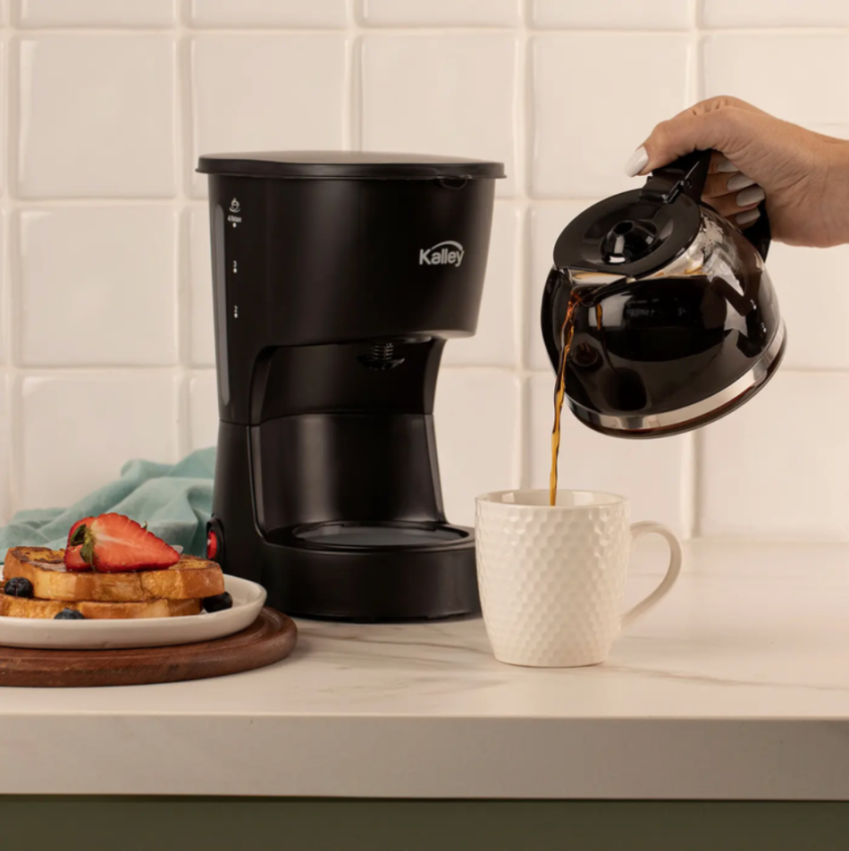 Cafetera Eléctrica Kalley 4 Tazas