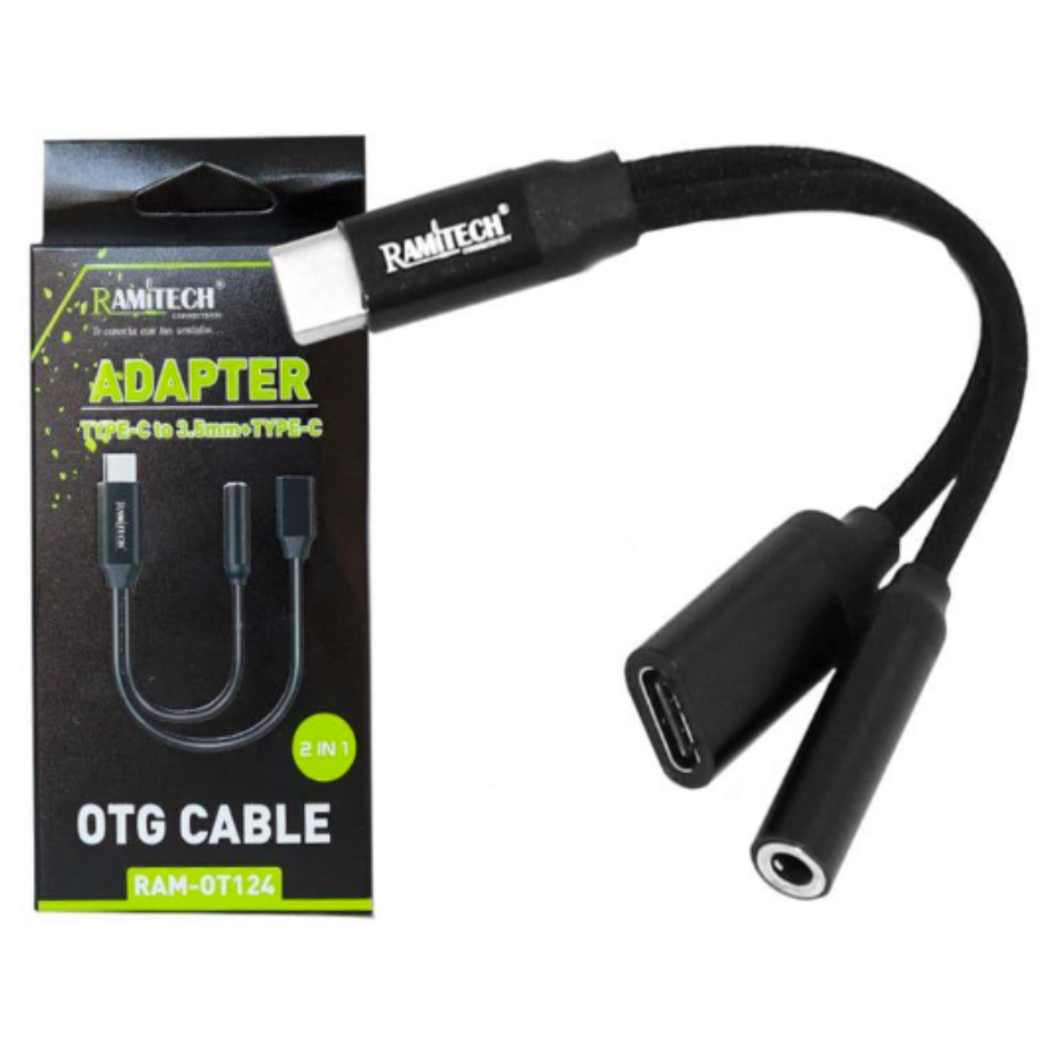 Adaptador Convertidor Tipo C a Tipo C Y Plug