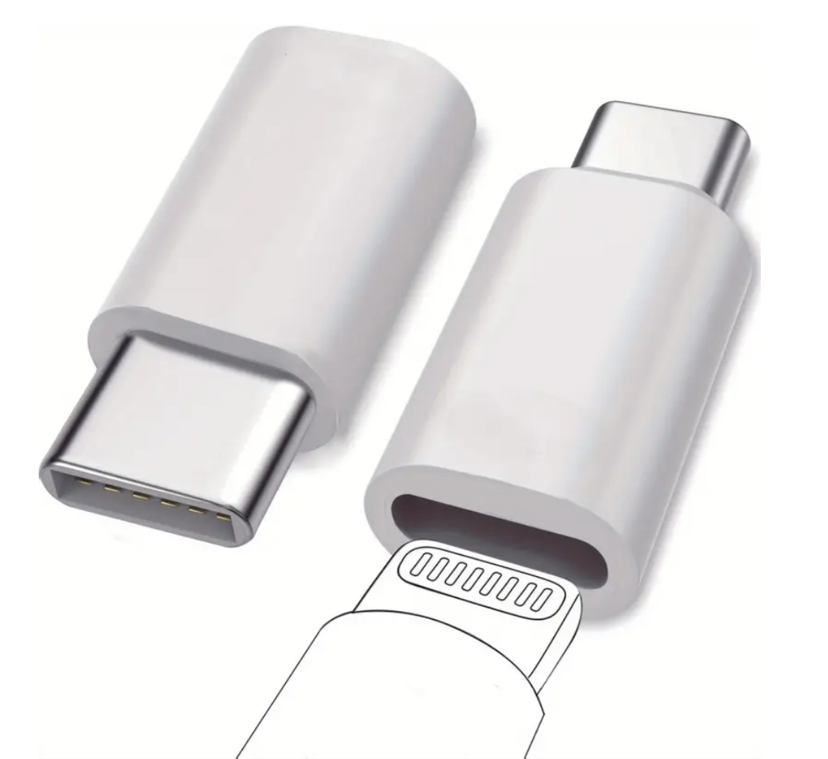 Adaptador Convertidor Lightning A Tipo C