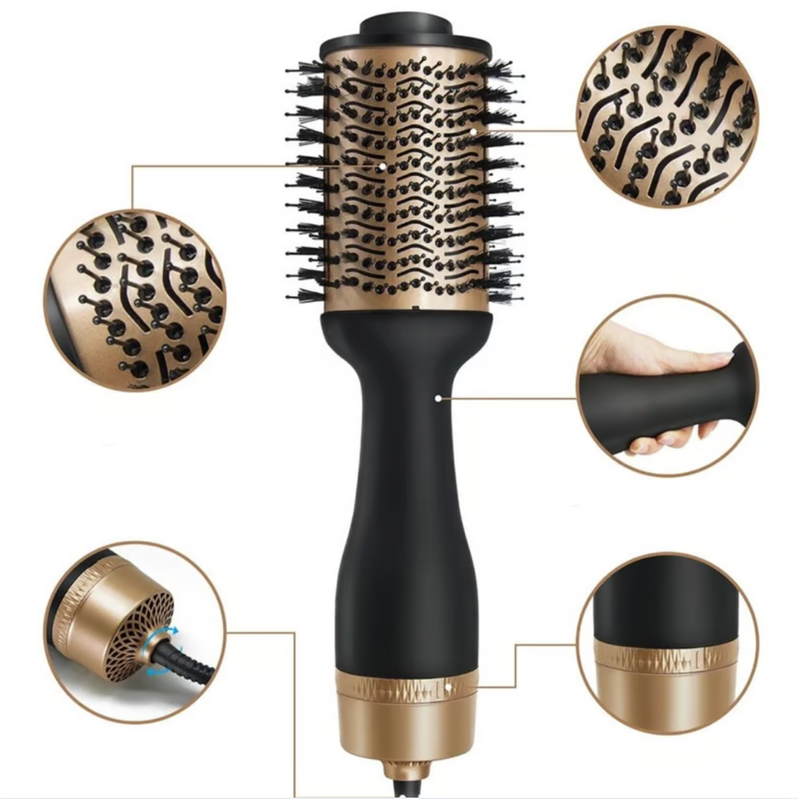 Remington Generic Keratin Straightener and Curling Brush Combo