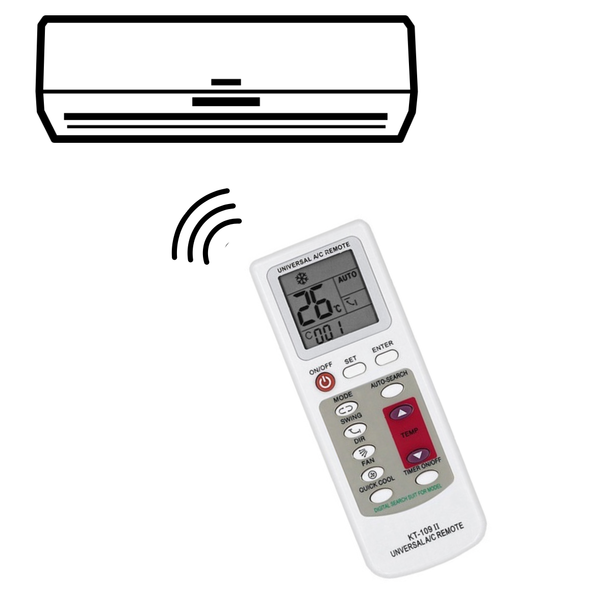 Control Universal Aire Acondicionado
