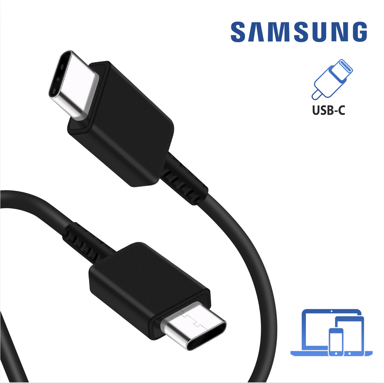 Cargador Cable Samsung Carga Rápida Tipo C - Tipo C Genérico