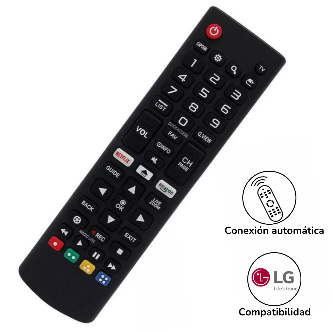 Control Remoto Tv Lg Generico