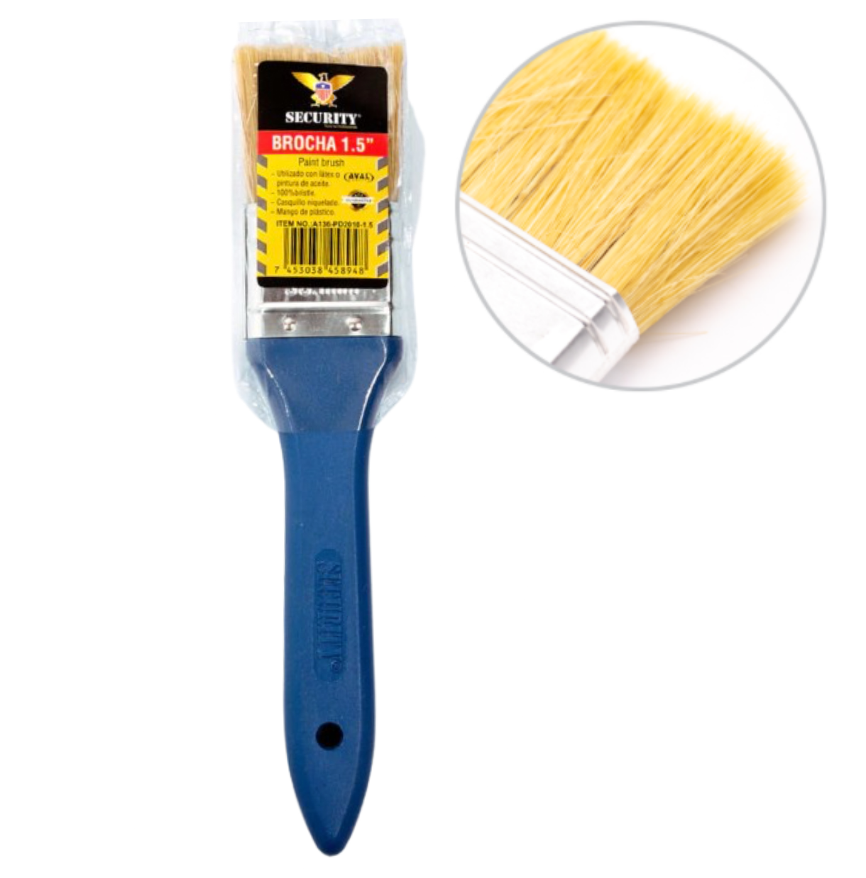 1.5" Wall Paint Brush