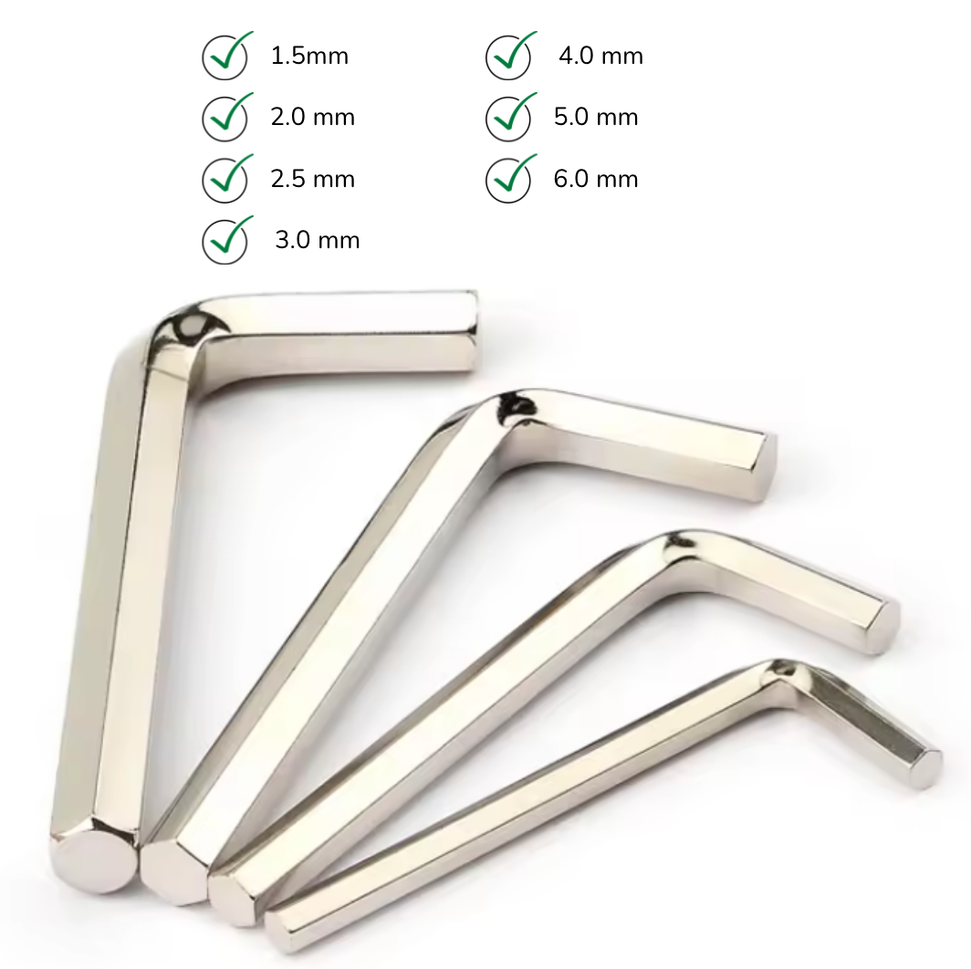 7-piece hex key set