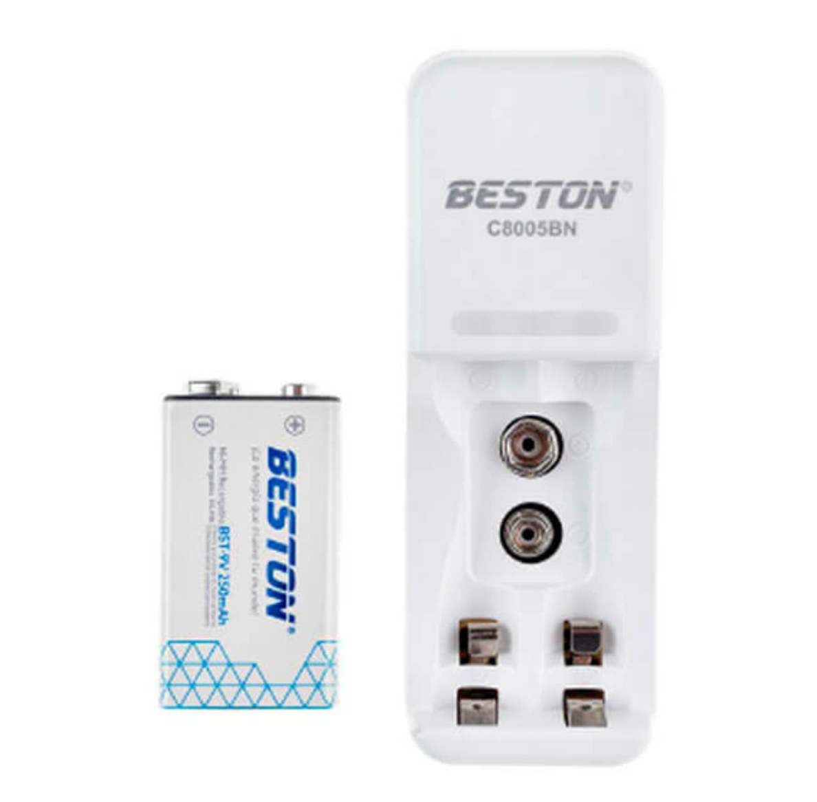 Batería Recargable Beston 9v Con Pila 9v