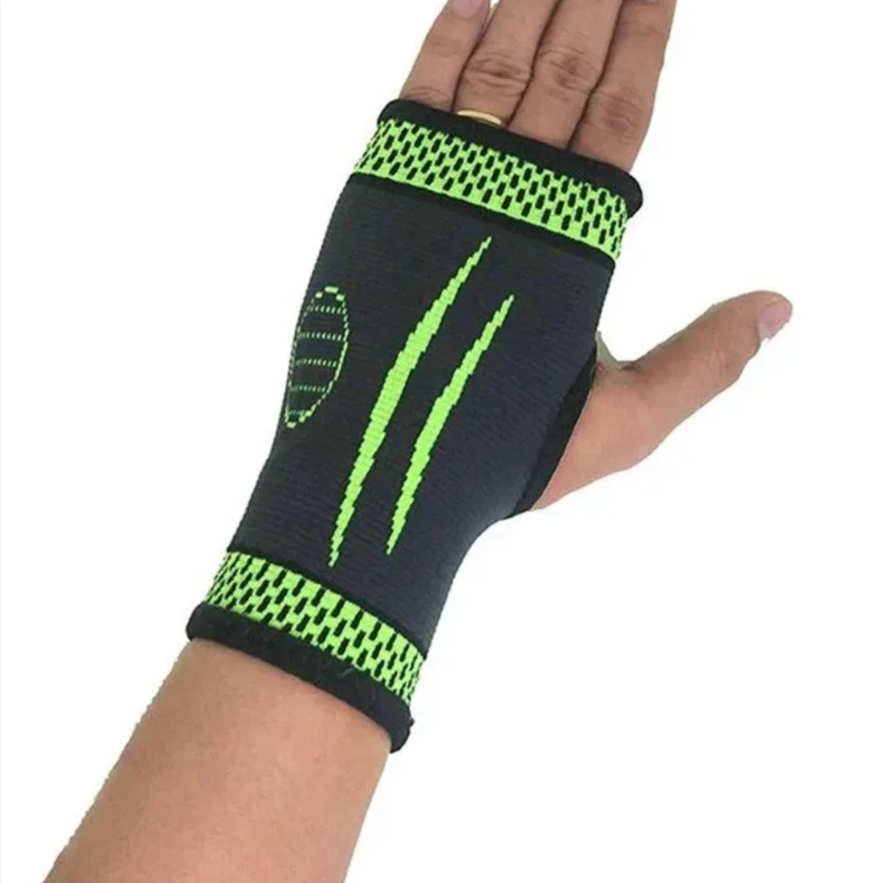 Muñequera Con Banda Elástica Ajustable