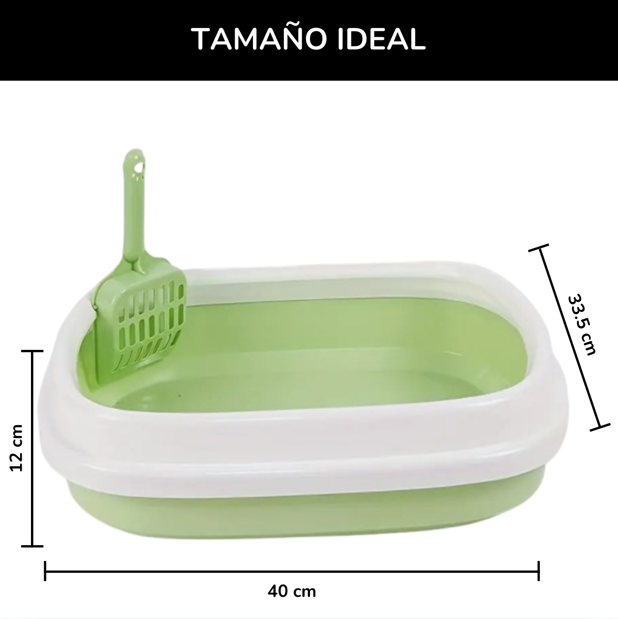 Cat Litter Box with Scoop