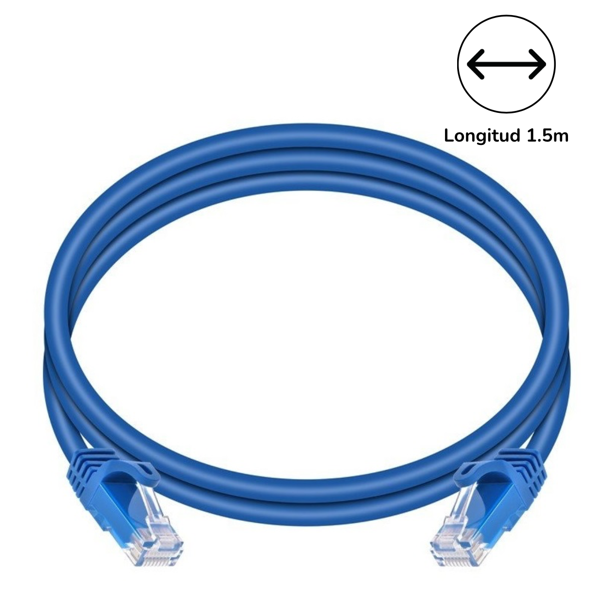 Cable Red Ethernet Rj45 1.5m