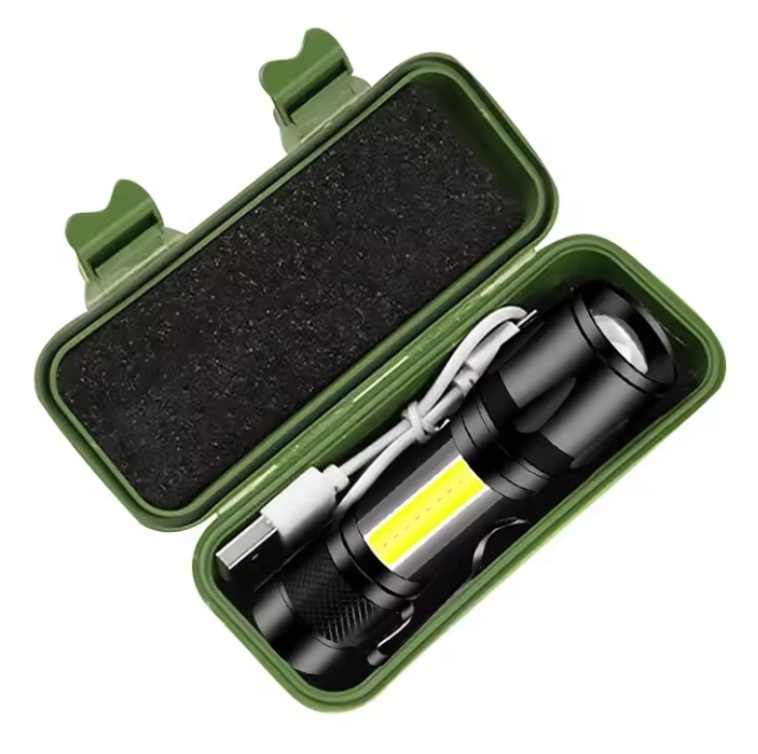 Linterna Led Táctica Recargable