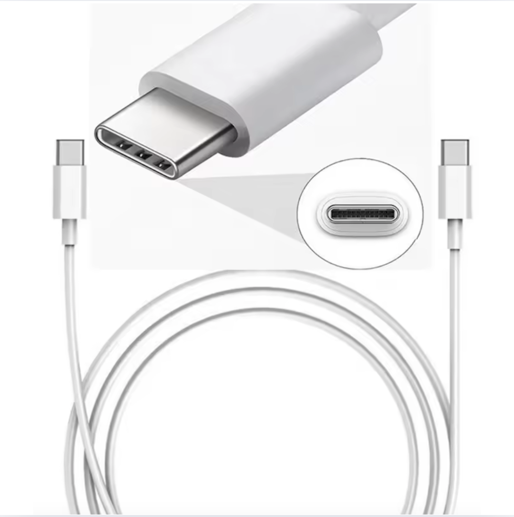Cable Android 2 Metros Tipo C A Tipo C Carga Rápida 3.1 A