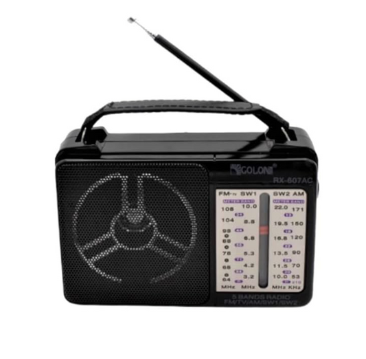 Radio Portátil Multibandas Am Fm