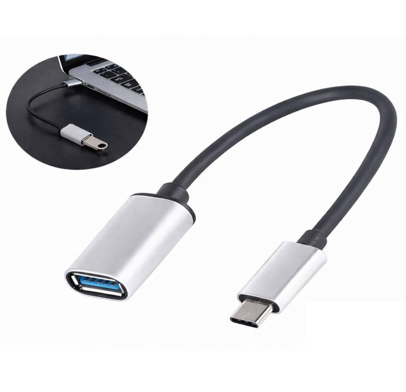 Adaptador Usb a Tipo C con Cable