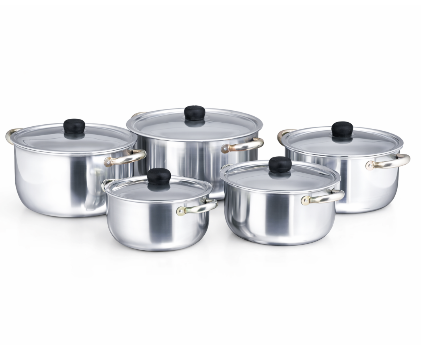 Juego de 5 Ollas Bordeadas DKASA