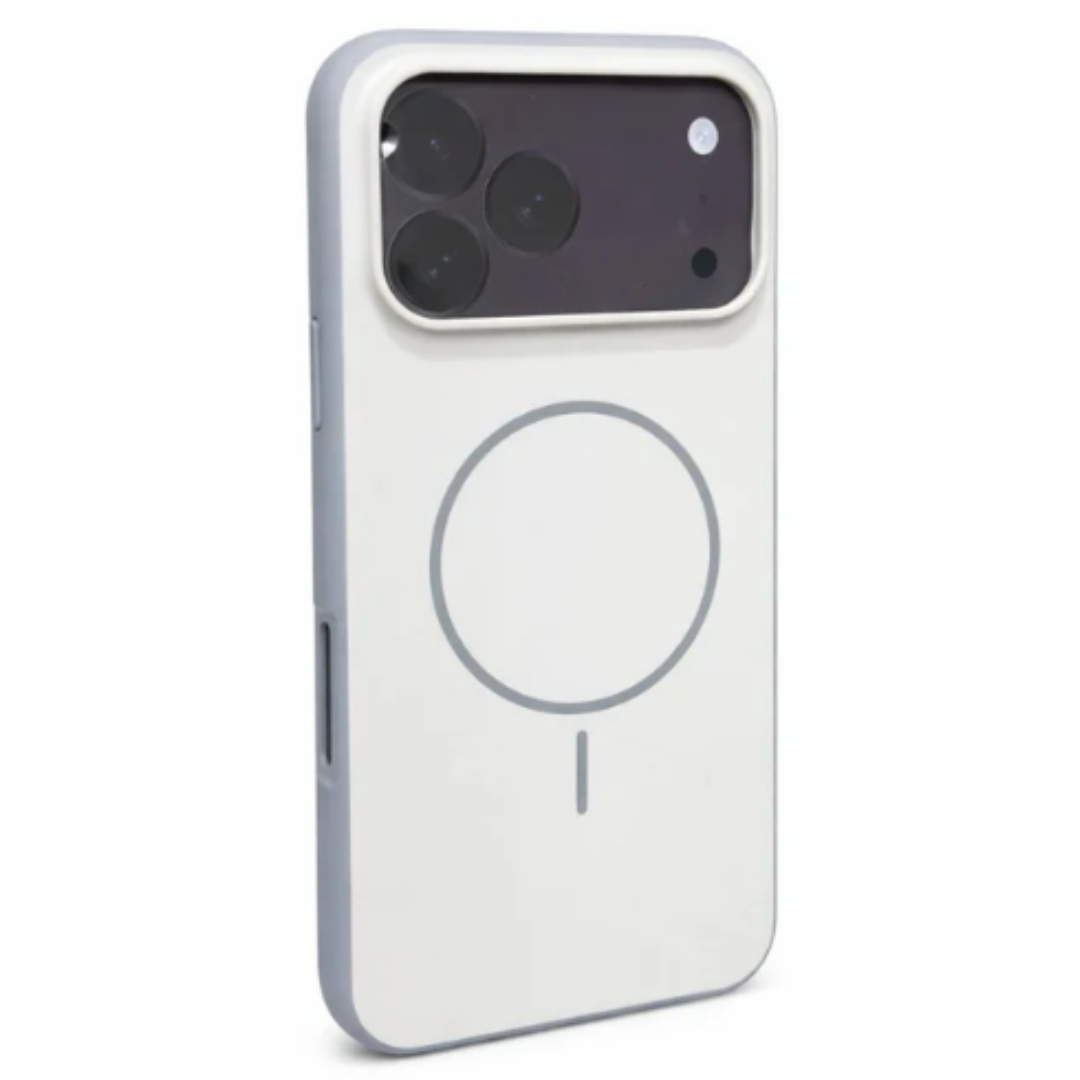Estuche Iphone 17 Pro Max Magsafe Gris Claro