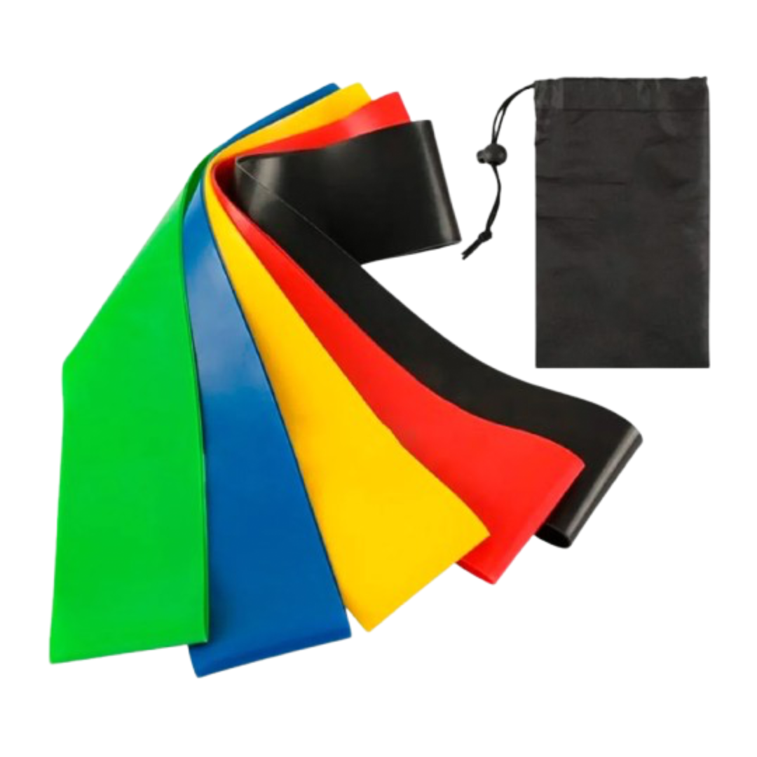 Bandas Elásticas De Resistencia Gimnasio x 5