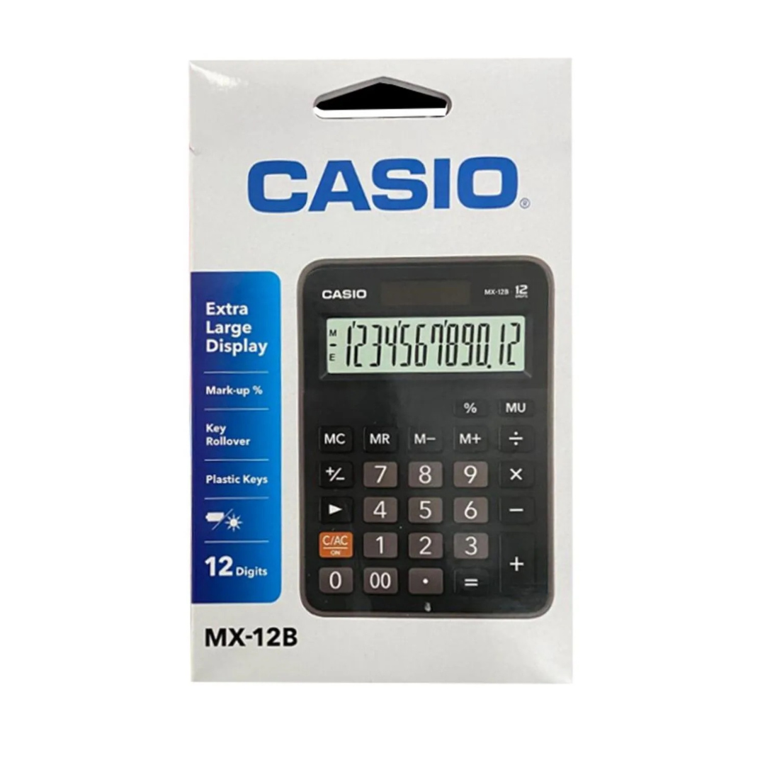Calculadora Casio 12 dígitos Mx-12B