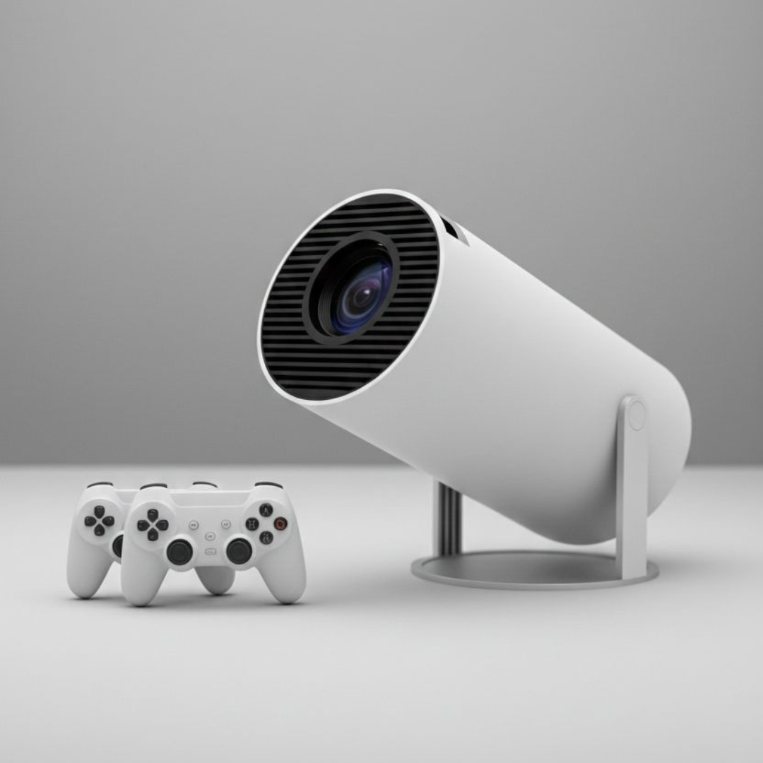 Proyector Consola 2 En 1 Para Juegos Con Controles