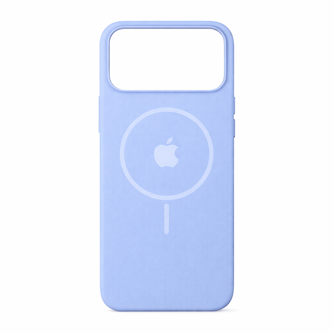 Estuche silicona MagSafe iPhone 17 Pro Max Azul Claro