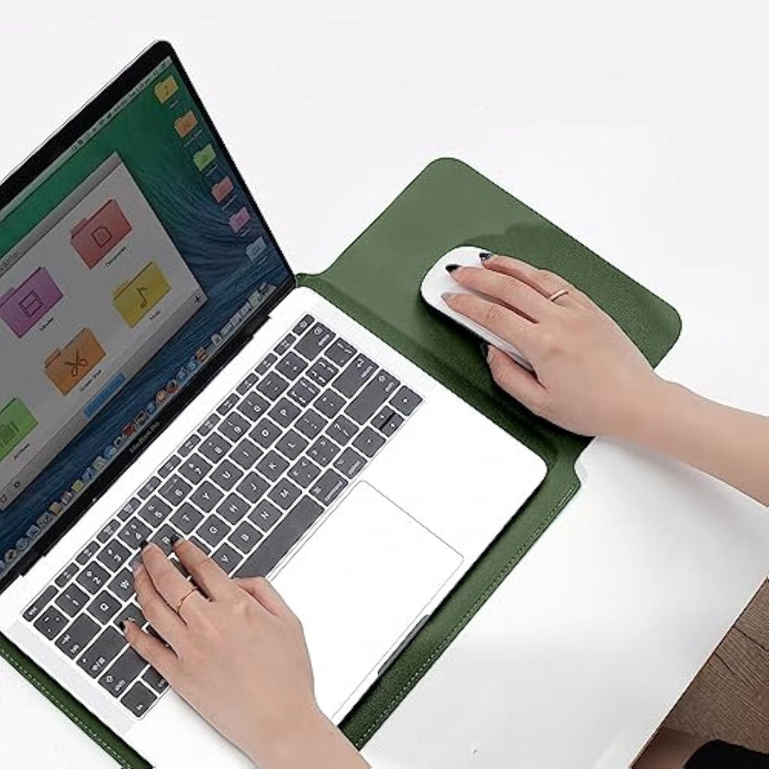 Funda para Portátil 15.6" Tipo Sobre Verde