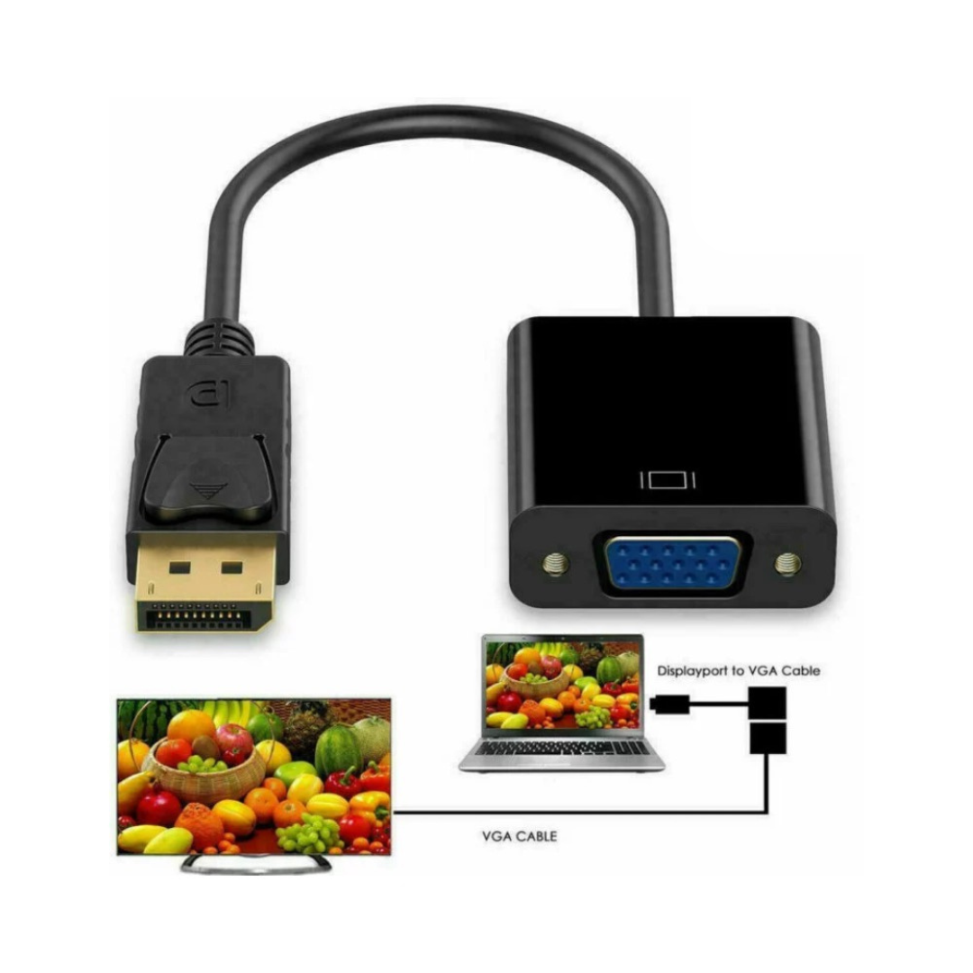 Adaptador DisplayPort a VGA