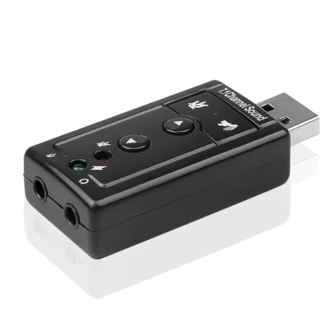Tarjeta de sonido Usb Externa 7.1