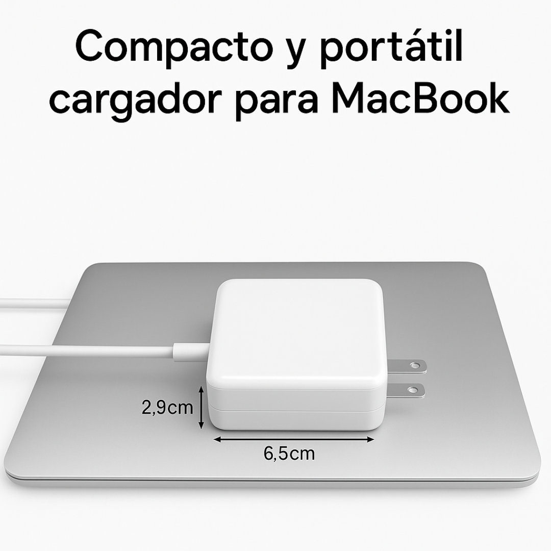 Cargador Tipo C Para Macbook Con Cable De 2 M Generico