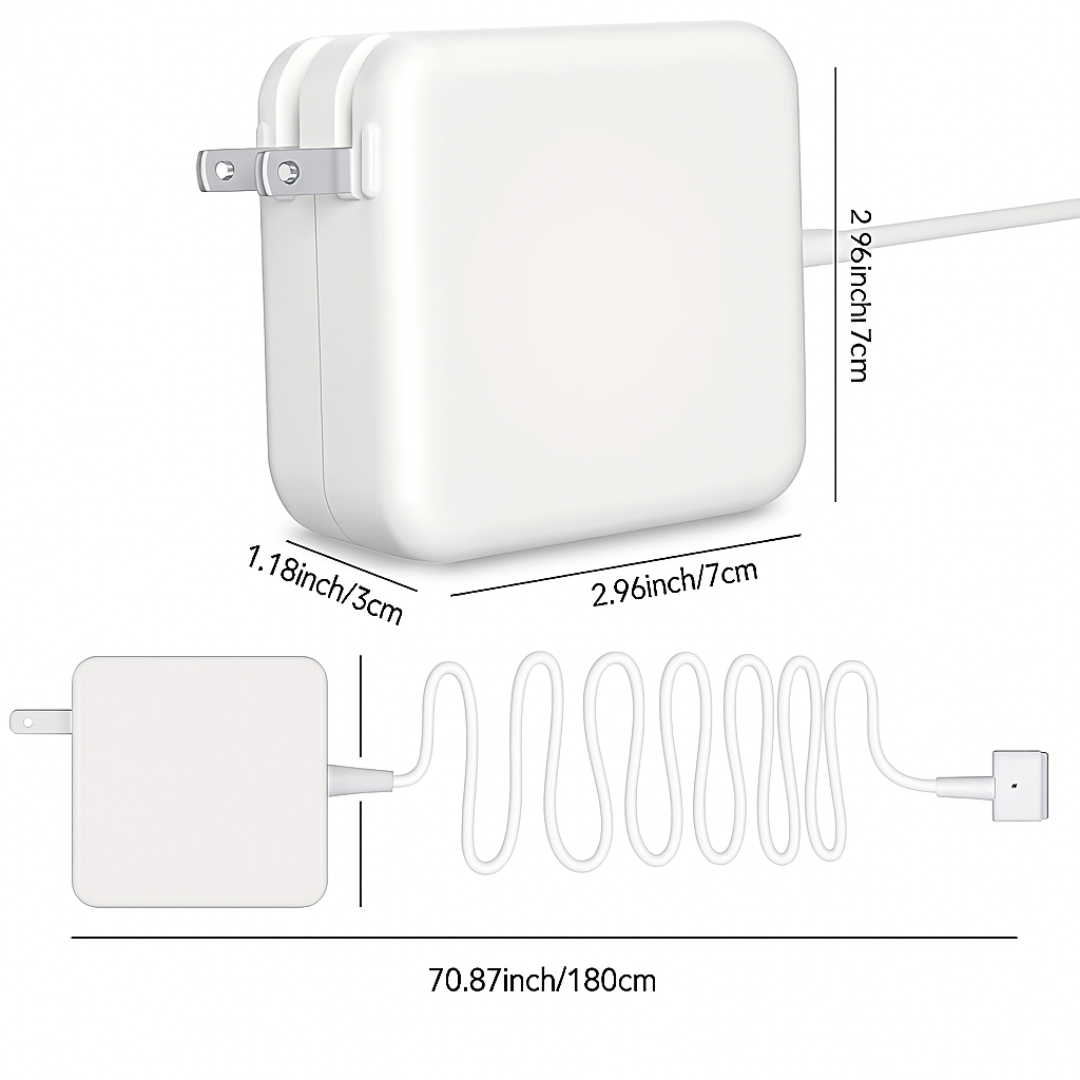 Cargador Macbook Punta En T Magnético Compatible 2012-2017 Genérico