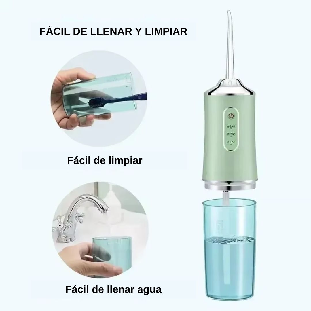 Irrigador Dental Recargable