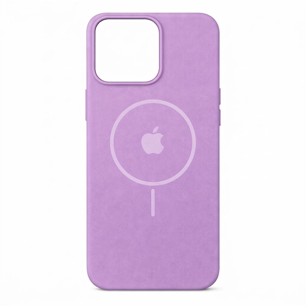 Estuche Silicona Magsafe Iphone 16 Pro Max Lila