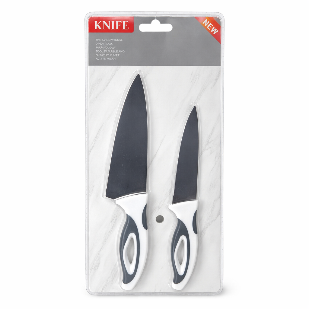 Cuchillo Set x2 Multiusos Cuchillos de Ceramica