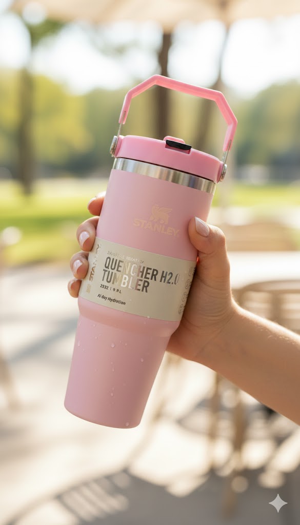 Termo Stanley Iceflow Genérico 30oz Rosado