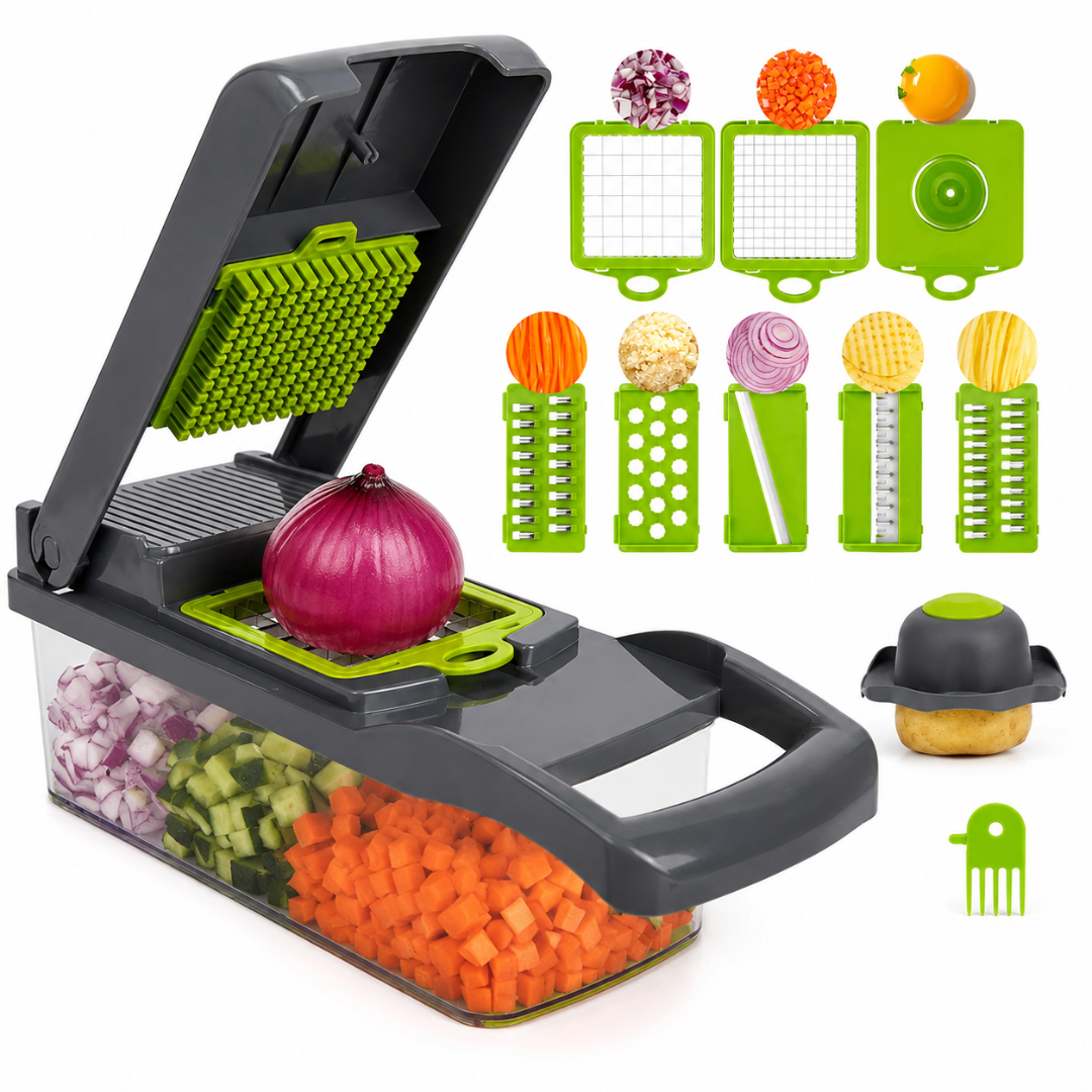 Picador Vegetales Rebanador Cortador de Vegetales
