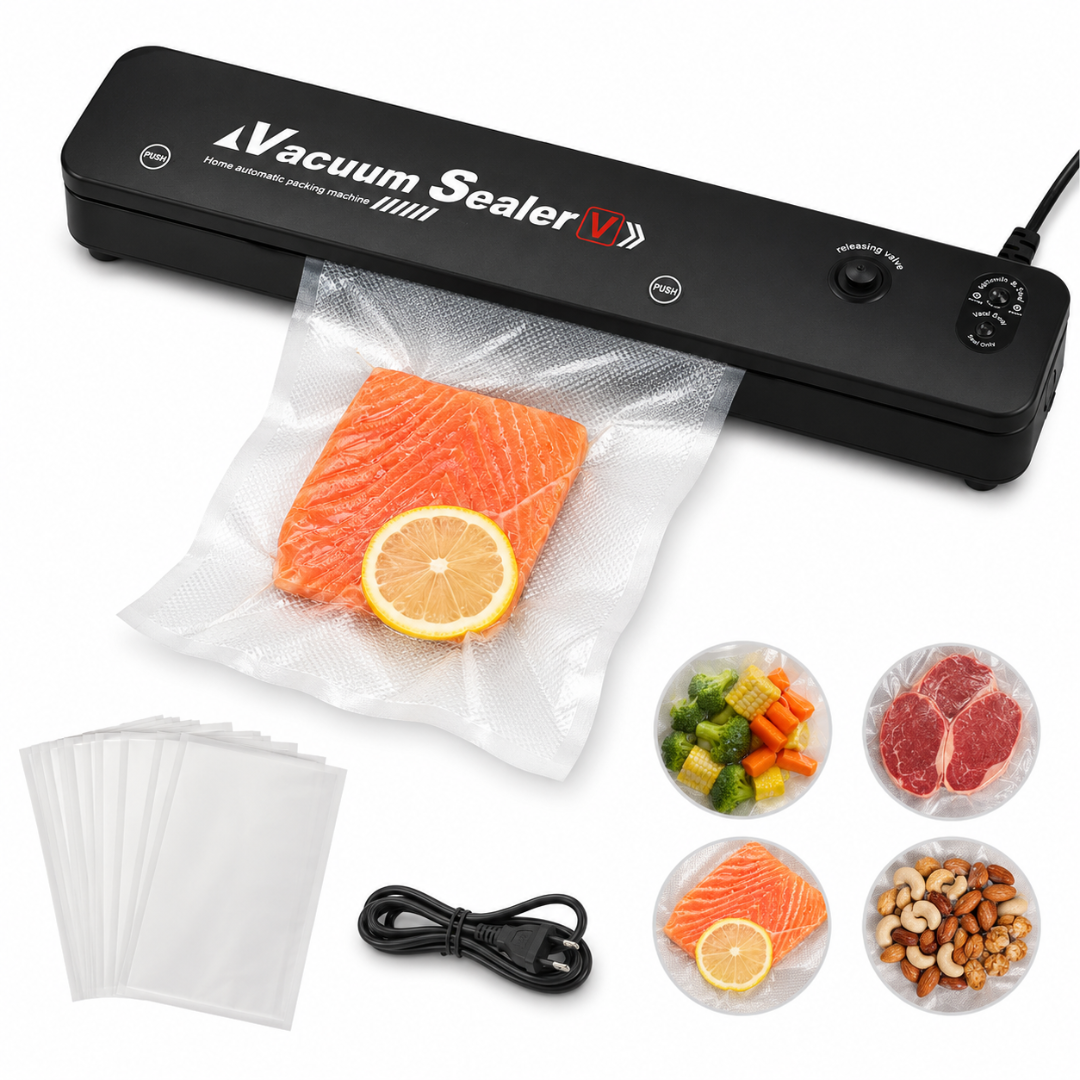 Sellador al Vacío de Alimentos Máquina Sellador Vacuum Sealer