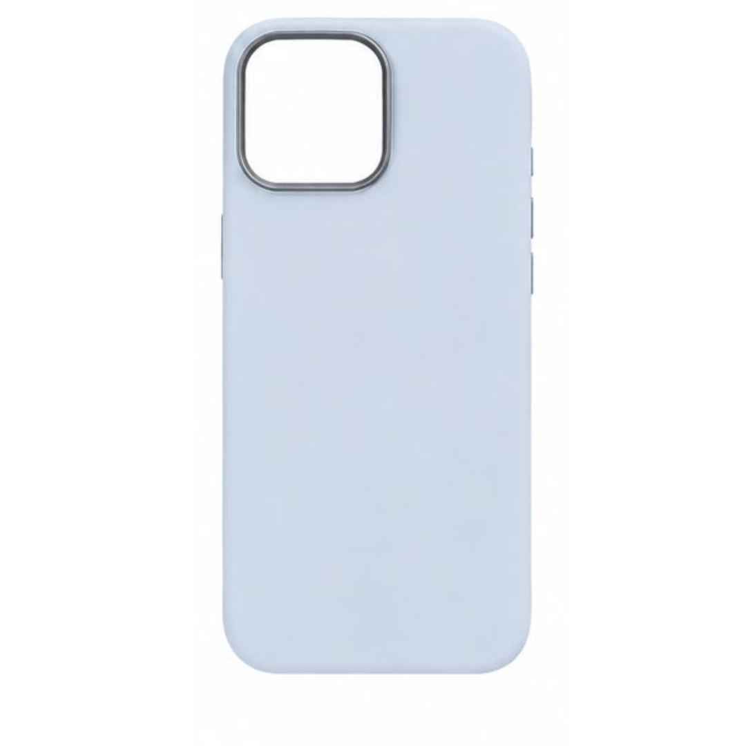 Estuche Cuerina Sencillo Iphone 16 Pro Max Azul