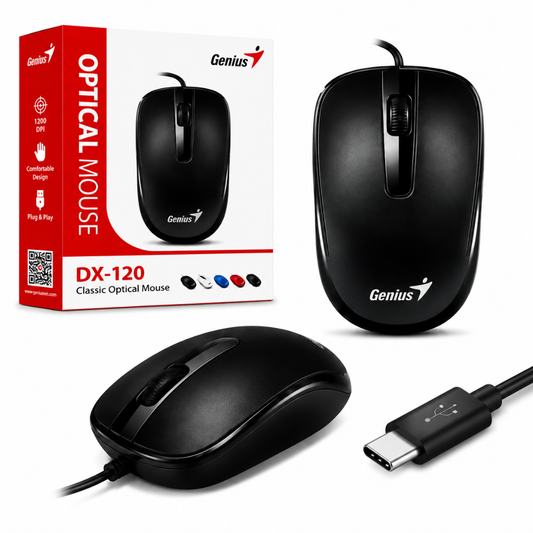 Mouse Genius Dx-120 Tipo C