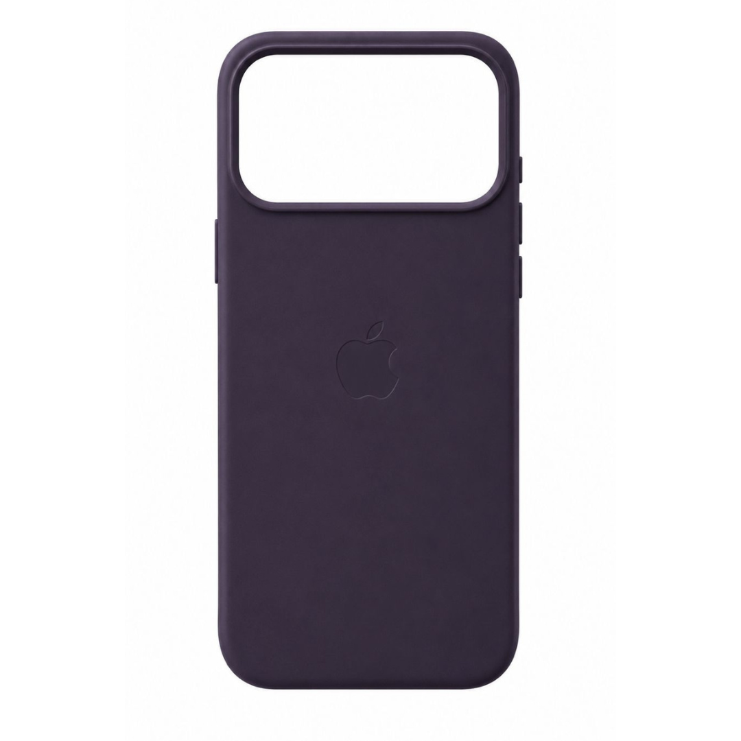 Estuche Iphone 17 Pro Cuerina Morado Oscuro Con Magsafe