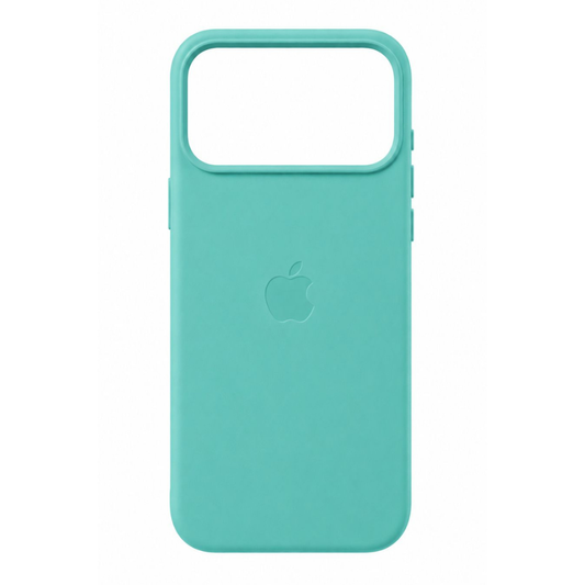 Estuche Iphone 17 Pro Cuerina Azul Con Magsafe