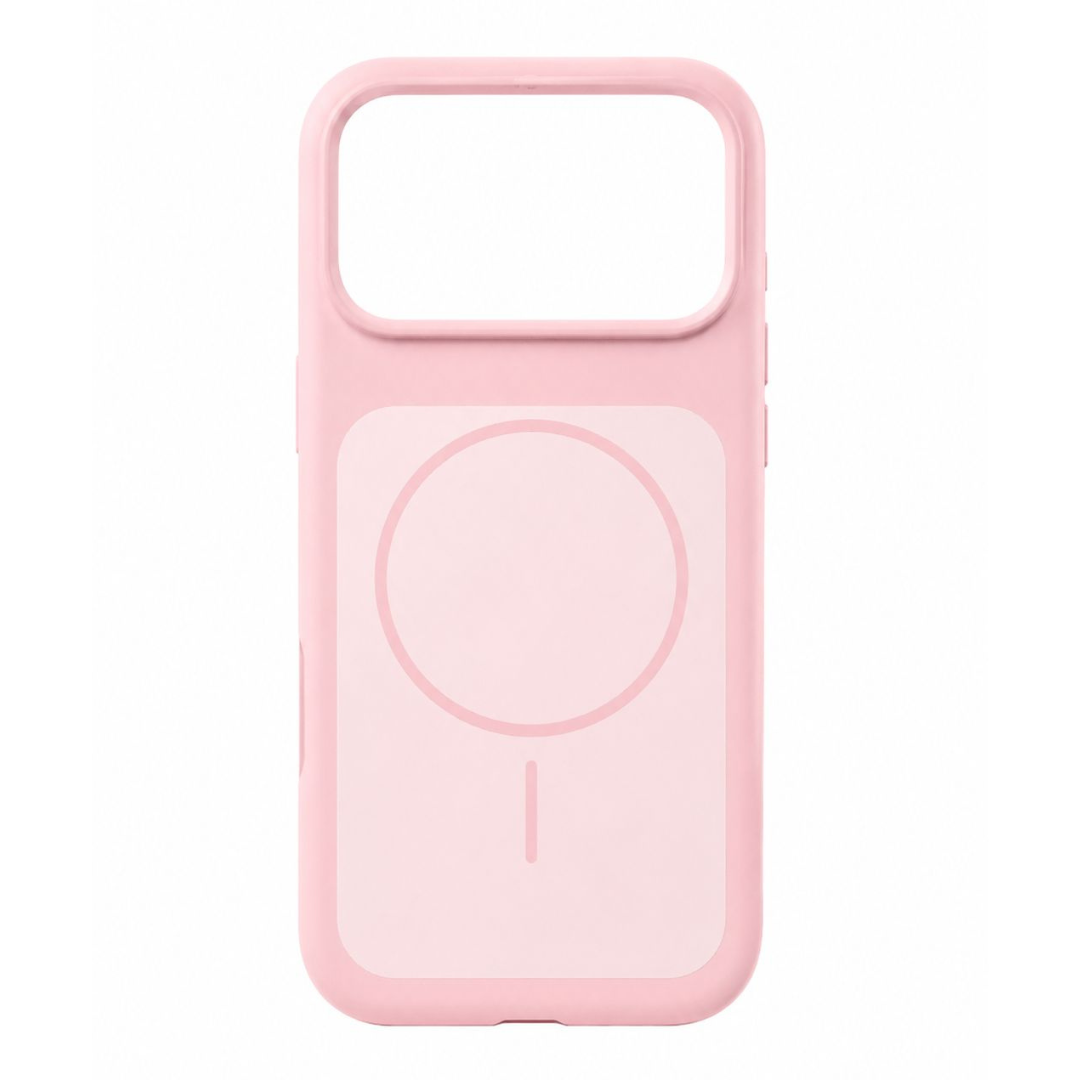 Estuche Iphone 17 Pro Max Silicona Luxe Rosado